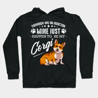 Cute Corgi Dog Funny Sayings Corgi - Welsh Corgi Hoodie
